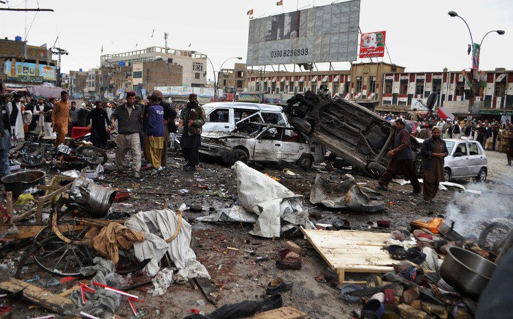 Two explosions rocked Pakistan's Lahore city on Thursday, the first one killing at least seven people, the media reported. Twin blasts rock Lahore,Twin blasts in Lahore,Lahore blast,Lahore Twin blast,lahore explosion
