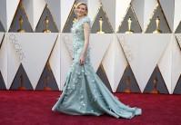 Cate Blanchett’s power blue Armani Prive dress at the 88th Academy Awards is one of her best red carpet looks.