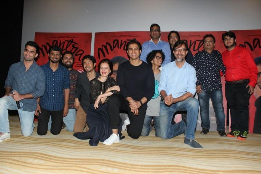 Trailer launch of Mantra with Kalki Koechlin, Rajat Kapoor. Trailer launch of Mantra,Mantra,Mantra Trailer launch,Kalki Koechlin,Rajat Kapoor