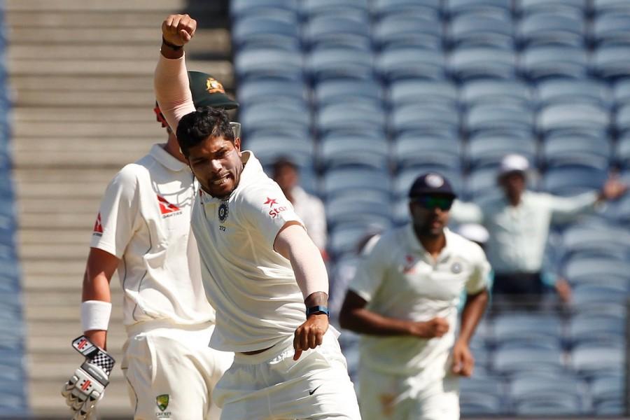 Dropped by Ajinkya Rahane off Ravichandran Ashwin's bowling, the Australian skipper went on to make the most of the reprieve to post 109, his first century in India. He hit 11 boundaries during his 202-ball stay in the middle before being trapped leg before by Ravindra Jadeja. India vs Australia,Ind vs Aus,Ind vs Aus score,Ind vs Aus Test series,Ind vs Aus 1st Test,Ind vs Aus day 3