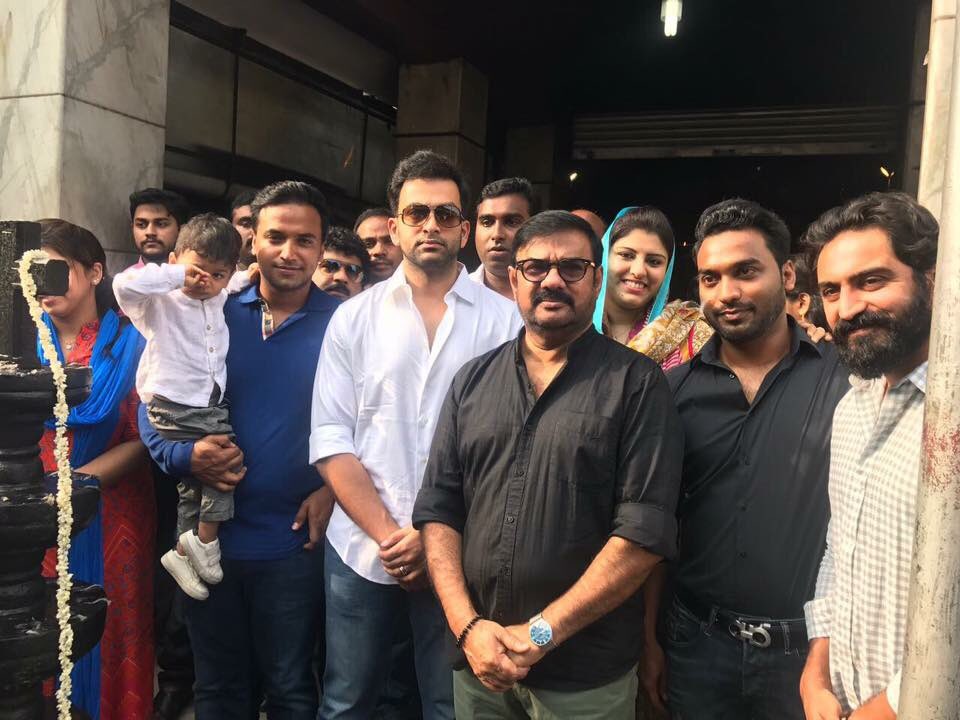 Prithviraj Sukumaran and Bhavana's Adam movie pooja. Prithviraj Sukumaran and Bhavana,Prithviraj Sukumaran,Bhavana,Adam movie pooja,Adam movie launch,Adam movie pooja pics,Adam movie pooja images,Adam movie pooja photos,Adam movie pooja stills,Adam movie pooja pictures
