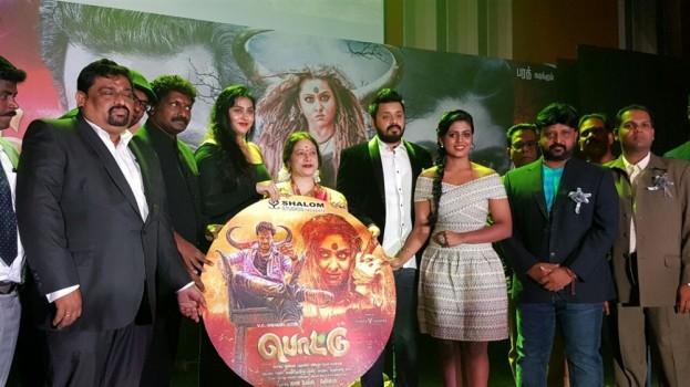 Tamil movie Pottu audio launch event held at Malaysia. Celebs like Bharath, Namitha, Iniya, Vadivudaiyan, Nikesh Ram, Jones, John Max, Jayachitra, Amresh Ganesh and others graced the event.