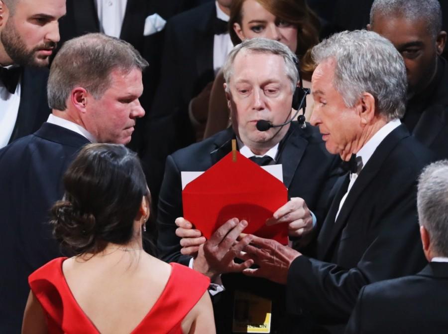 La La Land is mistakenly awarded the best picture Oscar, only to have it taken away from the cast and crew and handed to Moonlight in an unprecedented Oscars mix up. La La Land,Moonlight,2017 Oscars,Best Picture,Best Picture of Oscars