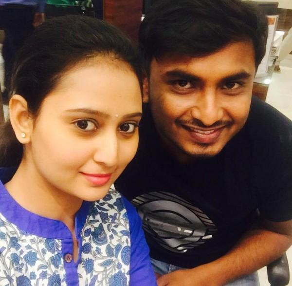 Amulya with her husband to be Jagadeesh pictures - Photos,Images,Gallery -  60450