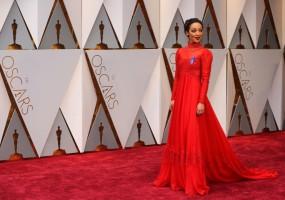 Ruth Negga,Hailee Steinfeld,Isabelle Huppert,Viola Davis,Halle Berry,Mahershala,Karlie Kloss,Taraji P Henson,John Legend,Chrissy Teigen,Emma Stone,Oscars 2017 red carpet