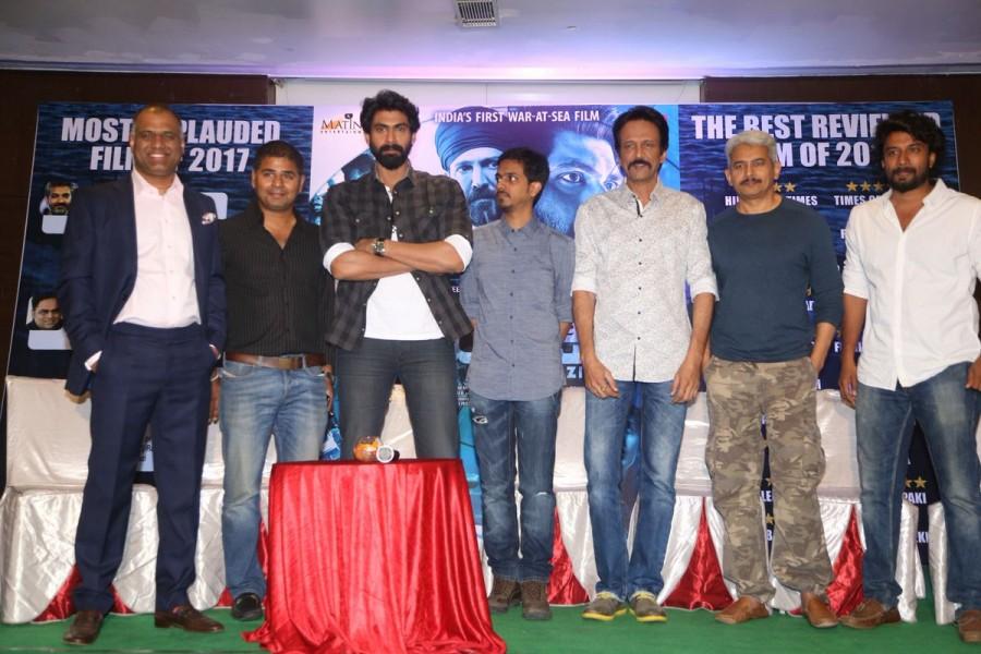 Telugu movie Ghazi success meet event held at Hyderabad. Actor Rana Daggubati and others graced the event. Rana Daggubati,Ghazi success meet,Ghazi success meet pics,Ghazi success meet images,Ghazi success meet photos,Ghazi success meet stills,Ghazi success meet pictures,Rana Daggubati pics,Rana Daggubati images,Rana Daggubati photos,Rana Daggubati stills