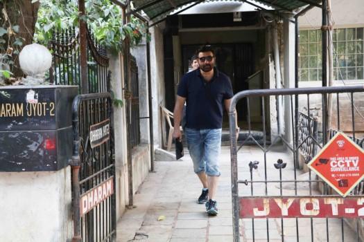 Bollywood actor Sunny Deol spotted at Bandra.