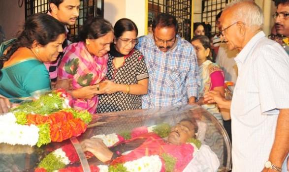 The last rites of Indian techie Srinivas Kuchibhotla, who was shot dead in the US last week in a suspected hate crime, would be performed Tuesday at Jubliee Hills, family members said. The mortal remains of the slain 32-year-old was flown in here Monday night. It was brought by a cargo flight, which arrived at Rajiv Gandhi International Airport around 10 p.m.