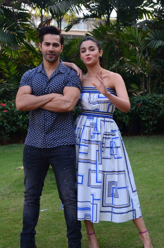 Bollywood actors Alia Bhatt and Varun Dhawan promote their upcoming film Badrinath Ki Dulhania. Alia Bhatt and Varun Dhawan,Alia Bhatt,Varun Dhawan,Badrinath Ki Dulhania,Badrinath Ki Dulhania promotion,Badrinath Ki Dulhania movie promotion,Badrinath Ki Dulhania promotion pics,Badrinath Ki Dulhania promotion images,Badrinath Ki Dulhania promotion pho