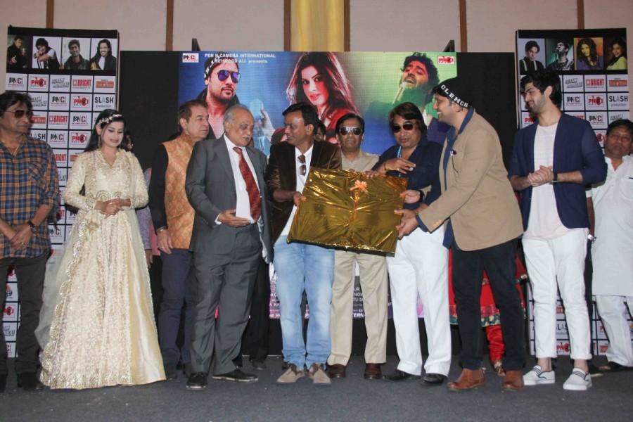 Music launch of Hindi Iranian film Salaam Mumbai event held in Mumbai on February 27, 2017. Celebs like Dalip Tahil, singer Hriday Gattani and others spotted during the event. Dalip Tahil,singer Hriday Gattani,Hriday Gattani,Hindi Iranian,Salaam Mumbai