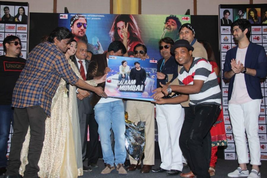 Music launch of Hindi Iranian film Salaam Mumbai event held in Mumbai on February 27, 2017. Celebs like Dalip Tahil, singer Hriday Gattani and others spotted during the event. Dalip Tahil,singer Hriday Gattani,Hriday Gattani,Hindi Iranian,Salaam Mumbai