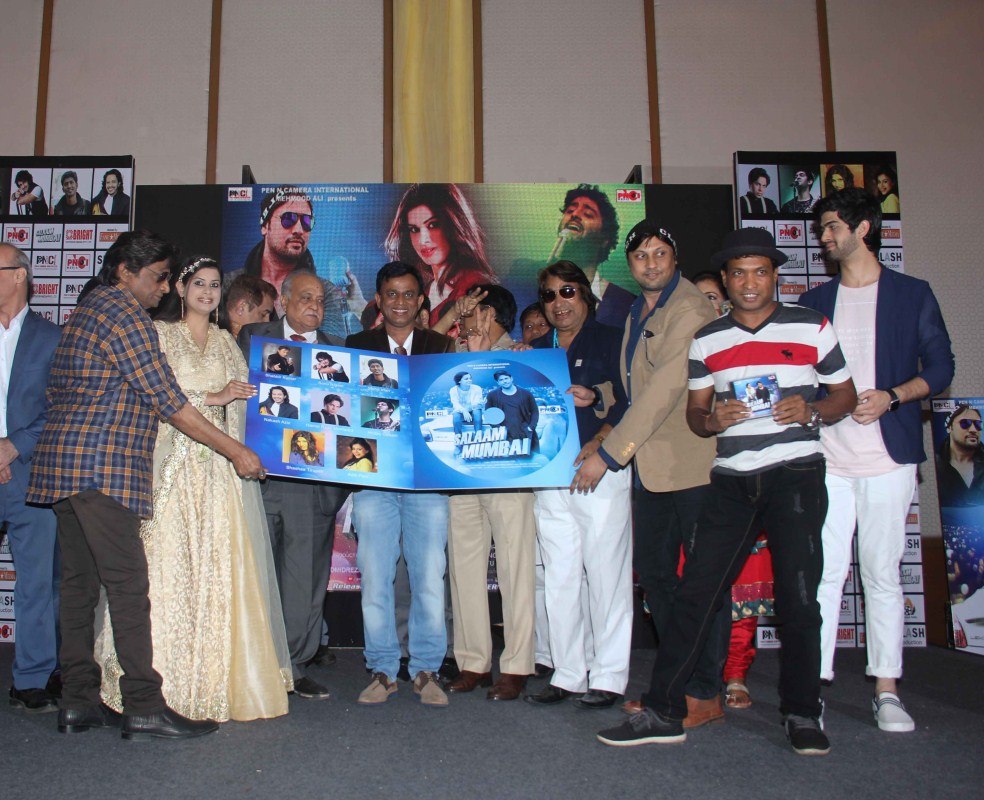 Music launch of Hindi Iranian film Salaam Mumbai event held in Mumbai on February 27, 2017. Celebs like Dalip Tahil, singer Hriday Gattani and others spotted during the event. Dalip Tahil,singer Hriday Gattani,Hriday Gattani,Hindi Iranian,Salaam Mumbai