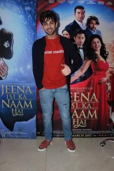 Photos of Bollywood movie Jeena Isi Ka Naam Hai promotion.
