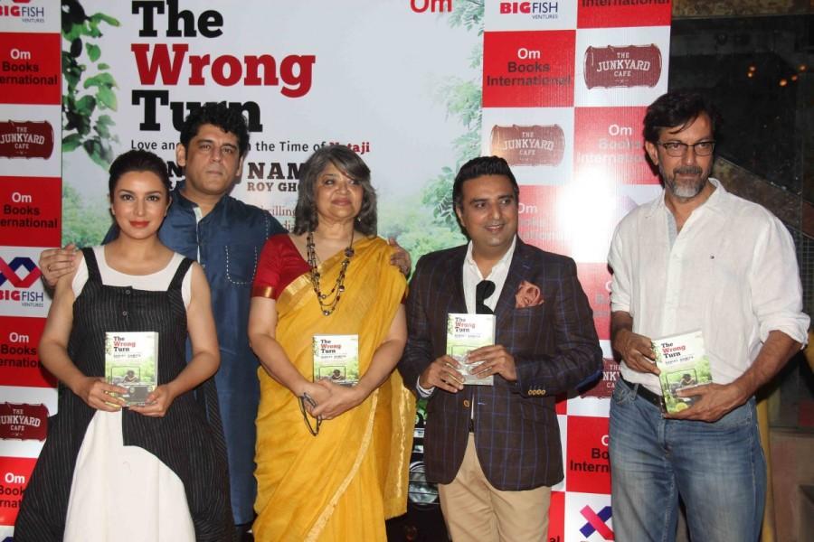 Celebs like Tisca Chopra, Arshad Warsi, Tigmanshu Dhulia, Ranvir Shorey, Sayani Gupta, Kavita Kaushik, Vidya Balan, authors Sanjay Chopra and Namita Roy Ghose and others spotted during the launch of book The Wrong Turn in Mumbai on February 28, 2017. Tisca Chopra,Arshad Warsi,Tigmanshu Dhulia,Ranvir Shorey,Sayani Gupta,Kavita Kaushik,Vidya Balan,Wrong Turn book launch,Wrong Turn book launch pics,Wrong Turn book launch images,Wrong Turn book launch photos,Wrong Turn book launch stills,Wrong Turn book l