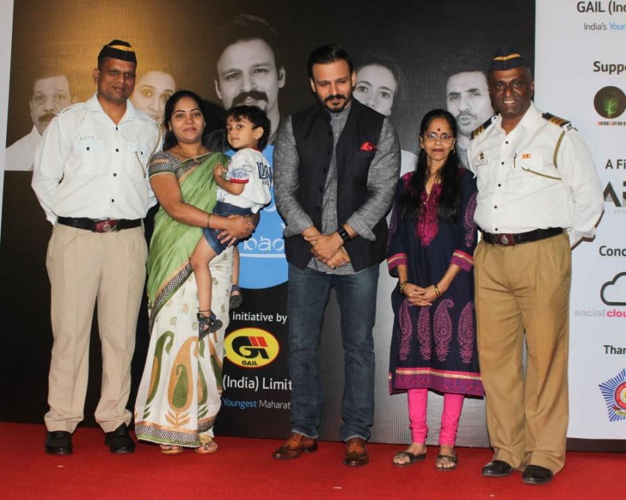 Bollywood actors Vivek Oberoi and Swara Bhaskar during the screening short film Hawa Badlo on February 28, 2017 Vivek Oberoi and Swara Bhaskar,Vivek Oberoi,Swara Bhaskar,Hawa Badlo,Hawa Badlo special screening,Hawa Badlo special screening pics,Hawa Badlo special screening images,Hawa Badlo special screening photos,Hawa Badlo special screening stills,Hawa Badlo spec