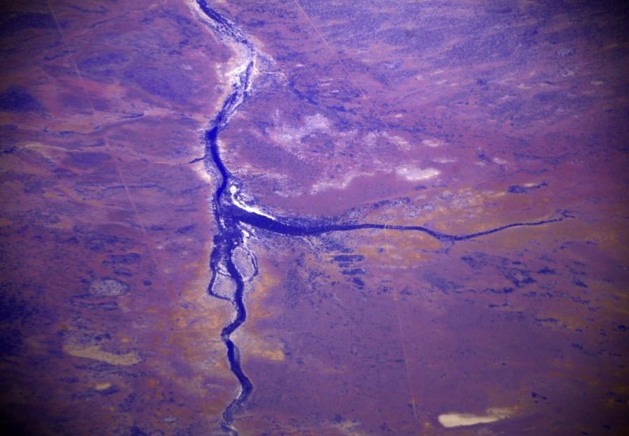 A dried-up river can be seen in the Pilbara region of Western Australia. Australia from the air,Australia from air,Australia from above,Australia,Awesome Australia,Australia from above pics,Australia from above images,Australia from above photos,Australia from above stills,Australia from above pictures