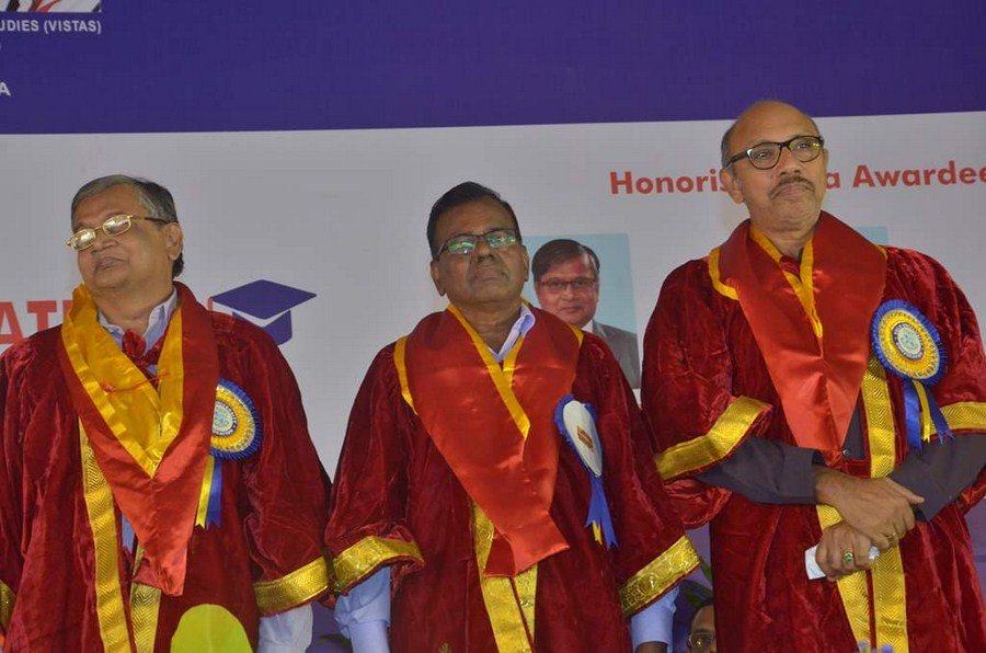 South Indian actor Sathyaraj receives doctorate from Vels University. Kattappa,Sathyaraj,Sathyaraj receives doctorate,Dr Sathyaraj,Vels University