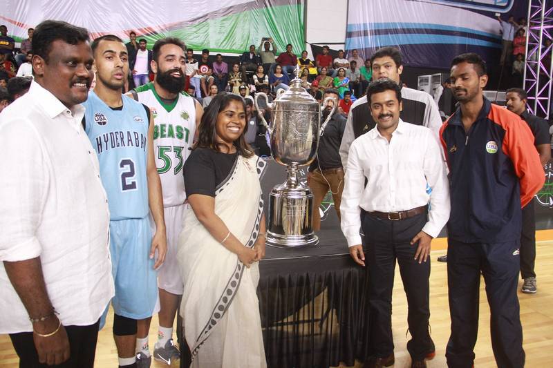 South Indian actor Suriya at UBA Pro Basketball Players Felicitation. Suriya,UBA Pro Basketball Players Felicitation,UBA Pro Basketball,UBA Pro Basketball Players,actor Suriya,Suriya latest pics,Suriya latest images,Suriya latest photos,Suriya latest stills,Suriya latest pictures