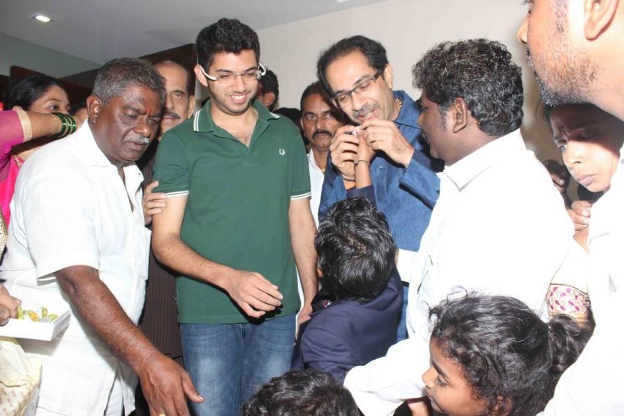 Bollywood actor Sunny Pawar meets Uddhav Thackeray in Mumbai on March 2, 2017. Sunny, who starred in film Lion arrived in Mumbai after attending the 89th Academy Awards in Los Angeles. Lion star Sunny Pawar,Sunny Pawar,Sunny Pawar meets Uddhav Thackeray,Uddhav Thackeray,Lion star Sunny Pawar pics,Sunny Pawar pics,sunny pawar dev patel,Sunny Pawar images,Sunny Pawar phoots,Sunny Pawar stills,Sunny Pawar pictures