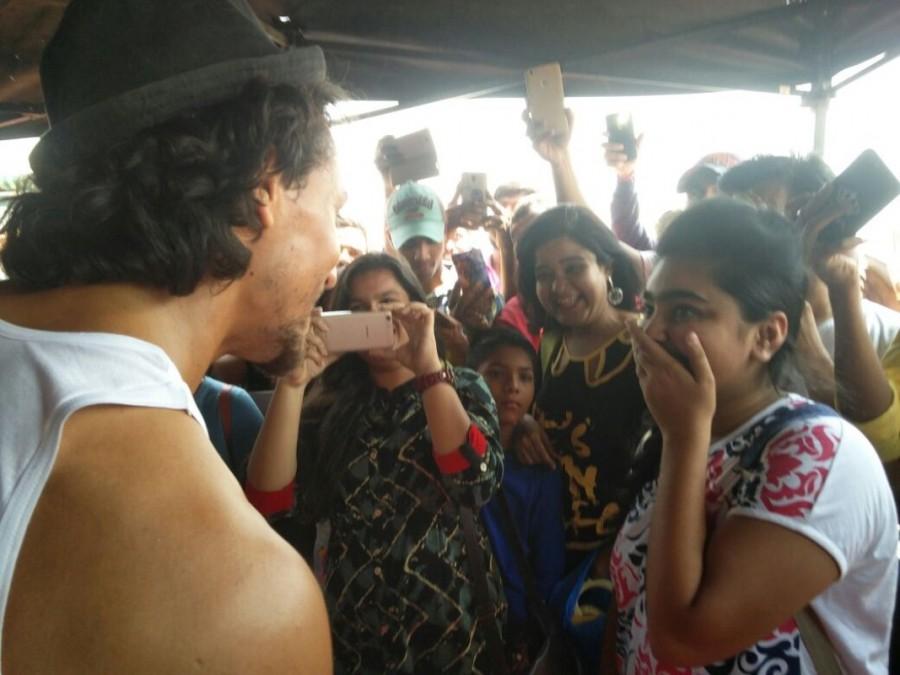 Tiger made a record-breaking debut with 'Heropanti' and has come a long way since then. Despite being only three films old, he has an ardent fan following who are diligently involved in being up-to-date with all his news, support him in all his endeavors and go out of their way to make him feel special. Tiger Shroff,Tiger Shroff birthday,Tiger Shroff birthday celebrations,Tiger Shroff birthday celebration pics,Tiger Shroff birthday celebration images,Tiger Shroff birthday celebration photos,Tiger Shroff birthday celebration stills,Tiger Shroff birthday c