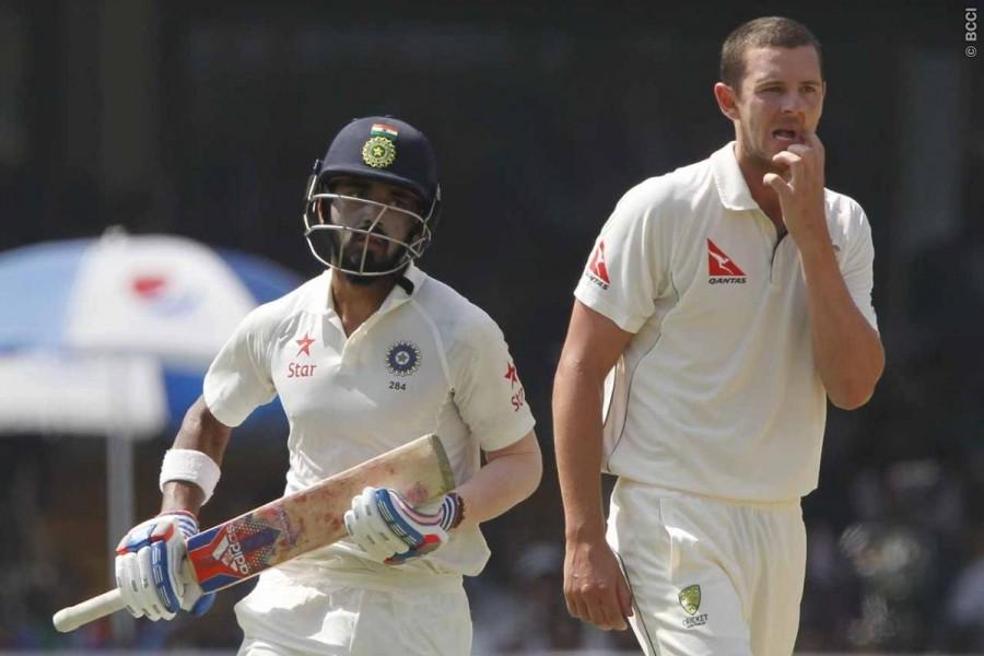 India, on the other hand, made a couple of changes in their playing XI from the last match. Virat Kohli,India elects to bat,India vs Australia,india vs australia test series 2017,india vs australia test series,india vs australia live,india vs australia 2017,India vs Australia second Test