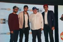 Bollywood actor Sidharth Malhotra spotted during the launch of International Sports Brand, New Era partnership with Jabong in Mumbai March 3, 2017.