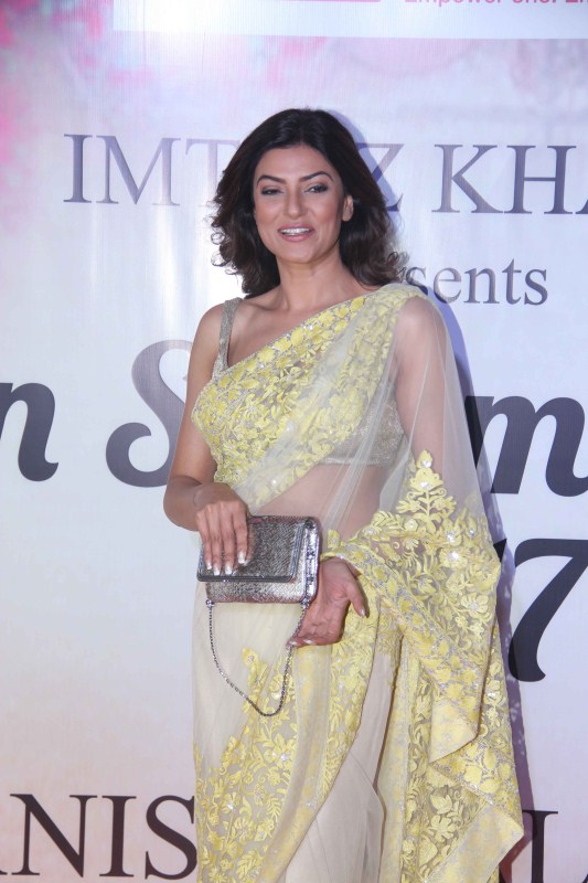 Bollywood actress Sushmita Sen spotted during the Mijwan Summer 2017 fashion show in Mumbai on March 5, 2017. Sridevi,Sushmita Sen,Mijwan Summer 2017 fashion show,Mijwan Summer,Mijwan Summer 2017,Mijwan Summer 2017 pics,Mijwan Summer 2017 images,Mijwan Summer 2017 photos,Mijwan Summer 2017 stills,Mijwan Summer 2017 pictures