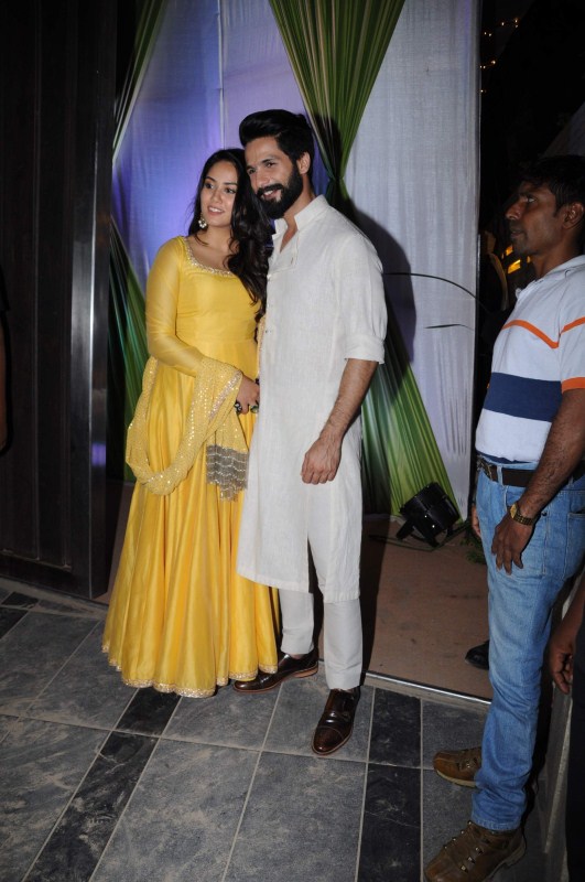 Bollywood actor Shahid Kapoor with his wife Mira Rajput at Mandana Karimi-Gaurav Gupta’s wedding. Shahid Kapoor,Mira Rajput,Shahid Kapoor and Mira Rajput,Shahid Kapoor and Mira Rajput pics,Shahid Kapoor and Mira Rajput images,Shahid Kapoor and Mira Rajput photos,Shahid Kapoor and Mira Rajput stills,Shahid Kapoor and Mira Rajput pictures,Mandana Karimi