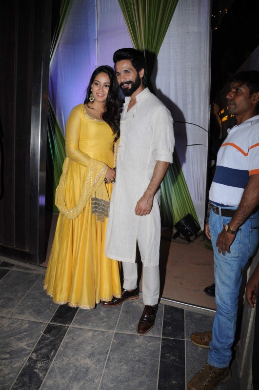 Bollywood actor Shahid Kapoor with his wife Mira Rajput at Mandana Karimi-Gaurav Gupta’s wedding. Shahid Kapoor,Mira Rajput,Shahid Kapoor and Mira Rajput,Shahid Kapoor and Mira Rajput pics,Shahid Kapoor and Mira Rajput images,Shahid Kapoor and Mira Rajput photos,Shahid Kapoor and Mira Rajput stills,Shahid Kapoor and Mira Rajput pictures,Mandana Karimi