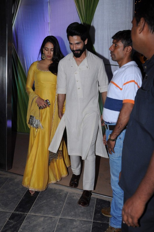 Bollywood actor Shahid Kapoor with his wife Mira Rajput at Mandana Karimi-Gaurav Gupta’s wedding. Shahid Kapoor,Mira Rajput,Shahid Kapoor and Mira Rajput,Shahid Kapoor and Mira Rajput pics,Shahid Kapoor and Mira Rajput images,Shahid Kapoor and Mira Rajput photos,Shahid Kapoor and Mira Rajput stills,Shahid Kapoor and Mira Rajput pictures,Mandana Karimi