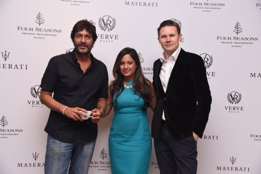 Chunkey Pandey Darshana & Marcus ubl at Verve Rally India Launch. Chunky Pandey,Farah Khan,Verve Rally India Launch,Verve Rally India Launch pics,Verve Rally India Launch images,Verve Rally India Launch photos,Verve Rally India Launch stills,Verve Rally India Launch pictures
