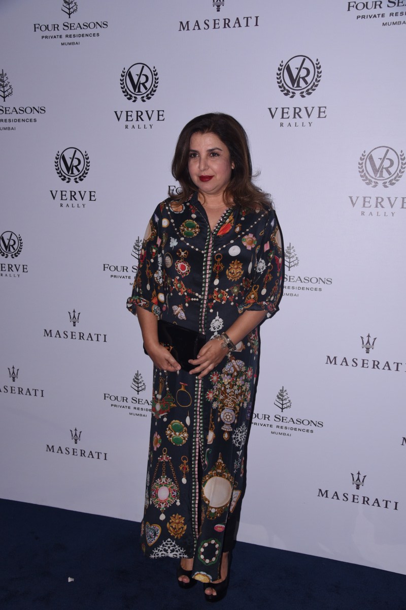 Farah Khan at Verve Rally India Launch. Chunky Pandey,Farah Khan,Verve Rally India Launch,Verve Rally India Launch pics,Verve Rally India Launch images,Verve Rally India Launch photos,Verve Rally India Launch stills,Verve Rally India Launch pictures
