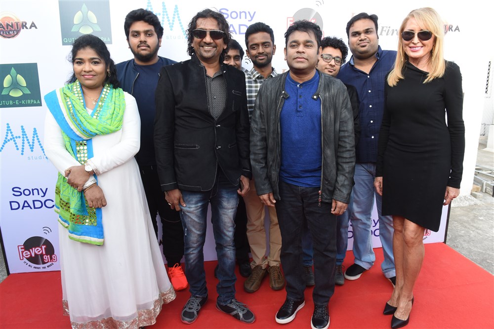 AR Rahman launches the audio of 'Lake of Fire' by Omantra Films in association with Qutub-e-Kirpaa at KM College of Music and Technology. AR Rahman,AR Rahman launches Lake of Fire audio,Lake of Fire audio,Lake of Fire audio launch,Lake of Fire audio launch pics,Lake of Fire audio launch images,Lake of Fire audio launch photos,Lake of Fire audio launch stills,Lake of Fire audio launch pictur
