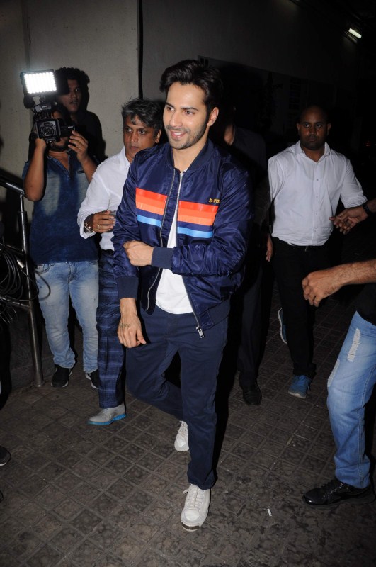 Bollywood movie Badrinath Ki Dulhania special screening held in Mumbai on March 9, 2017. Celebs like Karan Johar, Alia Bhatt, Varun Dhawan, Vivan Bhatena, Satish Kaushik, Salman Khan's sister Arpita Khan, Kunal Kohli and others attend the special screening. Karan Johar,Alia Bhatt,Varun Dhawan,Badrinath Ki Dulhania special screening,Badrinath Ki Dulhania,Badrinath Ki Dulhania special screening pics,Badrinath Ki Dulhania special screening images,Badrinath Ki Dulhania special screening photos,Badrinath Ki Dulha
