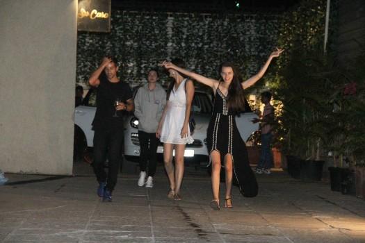 Celebs like Salman Khan, Iulia Vantur, Karisma Kapoor, Arpita Khan Sharma, Malaika Arora Khan, Arbaaz Khan, Malaika, Amrita, Karisma and others spotted at Seema Khan's birthday bash.