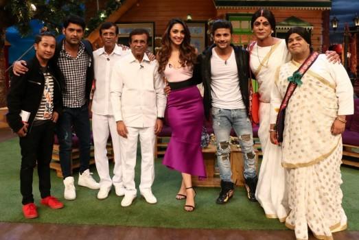 The Kapil Sharma Show with Abbas Mustan and Machine cast.