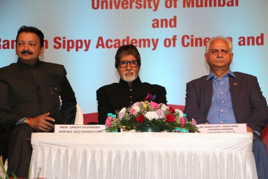 Launch of Academic programmes in Film and Entertainment by Mr Amitabh Bachchan. Amitabh Bachchan,actor Amitabh Bachchan,Academic programmes,Amitabh Bachchan latest pics,Amitabh Bachchan latest images,Amitabh Bachchan latest photos,Amitabh Bachchan latest stills,Amitabh Bachchan latest pictures