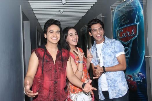 Celebs at Beauty and the Beast special screening.