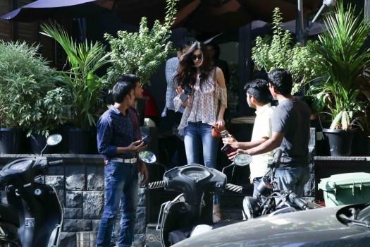 Bollywood actress Diana Penty spotted at Bandra.