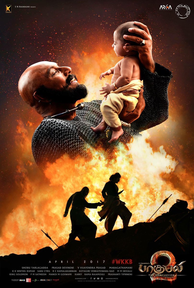 "This is the same fashion we followed for the trailer of the first part. We had released it across theatres in Andhra and Telangana. We are following the same approach for the second part as well," Rajamouli said. Kattappa,why did Kattappa killed Baahubali,Baahubali 2,Prabhas,Rana Daggubati,Tamannaah Bhatia,Anushka Shetty,Ramya Krishnan,Sathyaraj,Baahubali 2 trailer,Baahubali trailer