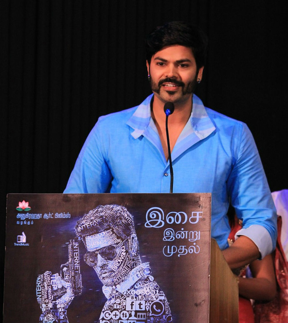 Tamil movie Inayathalam audio launch and Press Meet held at Chennai. Celebs like Ganesh Venkatraman, Swetha Menon, Erode Mahesh, YG Mahendran, Arrol Corelli, G. Koushika, A. Karthick Raja, Uma Shankar, Magizh Thirumeni, Natty Natraj, Aari, SP Muthuraman, Arivazhagan Venkatachalam, Nisha Krishnan and others graced the event. Inayathalam audio launch,Inayathalam,Inayathalam audio,Ganesh Venkatraman,Swetha Menon,Erode Mahesh,YG Mahendran,Arrol Corelli,G. Koushika,A. Karthick Raja,Uma Shankar,Inayathalam audio launch pics,Inayathalam audio launch images,Inayathalam audio launch