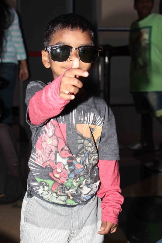 Bollywood actor Sunny Pawar spotted during the special screening of film Lion in Mumbai on March 11, 2017. Sunny Pawar,Sunny Pawar at Lion special screening,Lion special screening,Lion special screening pics,Lion special screening images,Lion special screening photos,Lion special screening stills,Lion special screening pictures