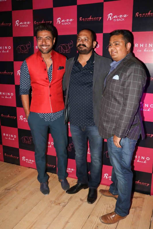 Phoots of Razzberry Rhinoceros launch at Juhu. Razzberry Rhinoceros launch at Juhu,Razzberry Rhinoceros launch,Razzberry Rhinoceros
