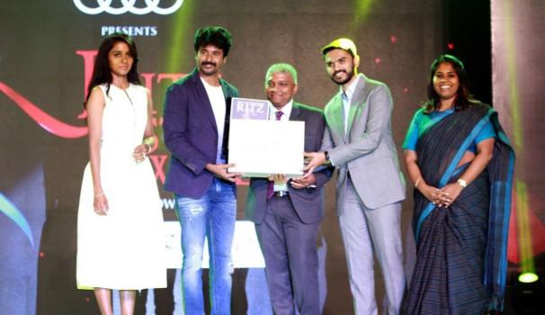 Audi Ritz Style awards 2017 event held at Feathers Hotel in Chennai on 12th March 2017. Celebs like Sivakarthikeyan, Anirudh Ravichander, Keerthy Suresh, Aditi Rao Hydari, Amit Mishra, Sobhita Dhulipala, Catherine Tresa and others graced the event.