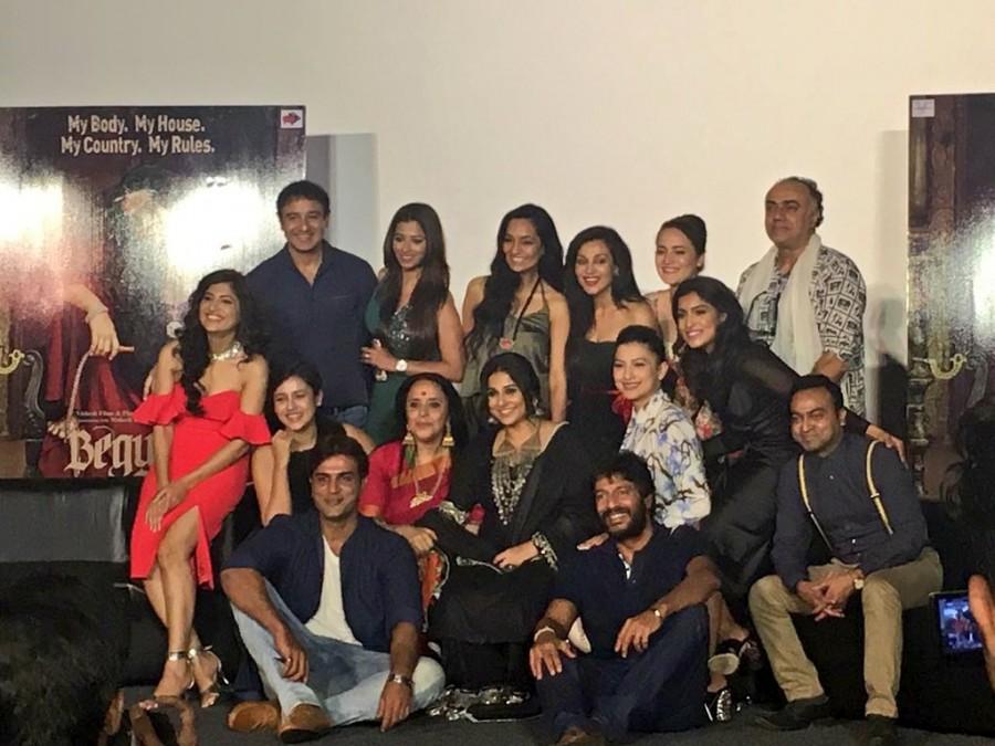 Bollywood actress Vidya Balan at Begum Jaan trailer launch. Vidya plays the title role of the madam of a brothel in the film. "Begum Jaan" releases on April 14. Vidya Balan,Begum Jaan trailer launch,Begum Jaan trailer,Begum Jaan,vidya balan begum jaan,bollywood movie Begum Jaan,Begum Jaan trailer launch pics,Begum Jaan trailer launch images,Begum Jaan trailer launch photos,Begum Jaan trailer launch stills,Begum J