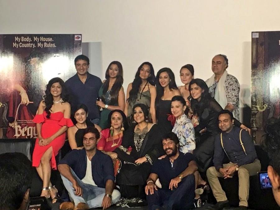 Bollywood actress Vidya Balan at Begum Jaan trailer launch. Vidya plays the title role of the madam of a brothel in the film. "Begum Jaan" releases on April 14. Vidya Balan,Begum Jaan trailer launch,Begum Jaan trailer,Begum Jaan,vidya balan begum jaan,bollywood movie Begum Jaan,Begum Jaan trailer launch pics,Begum Jaan trailer launch images,Begum Jaan trailer launch photos,Begum Jaan trailer launch stills,Begum J