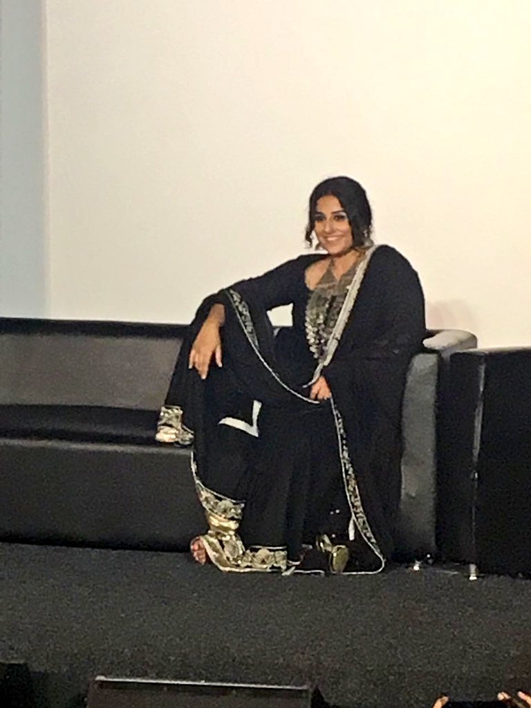Bollywood actress Vidya Balan at Begum Jaan trailer launch. Vidya plays the title role of the madam of a brothel in the film. "Begum Jaan" releases on April 14. Vidya Balan,Begum Jaan trailer launch,Begum Jaan trailer,Begum Jaan,vidya balan begum jaan,bollywood movie Begum Jaan,Begum Jaan trailer launch pics,Begum Jaan trailer launch images,Begum Jaan trailer launch photos,Begum Jaan trailer launch stills,Begum J