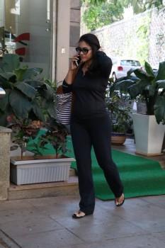 Bollywood actress Kajol spotted at Bandra.