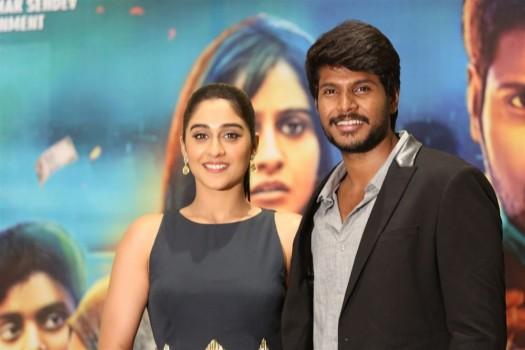 Telugu movie Nagaram success meet event held at Hyderabad. Celebs like Sundeep Kishan, Regina Cassandra and others graced the event.
