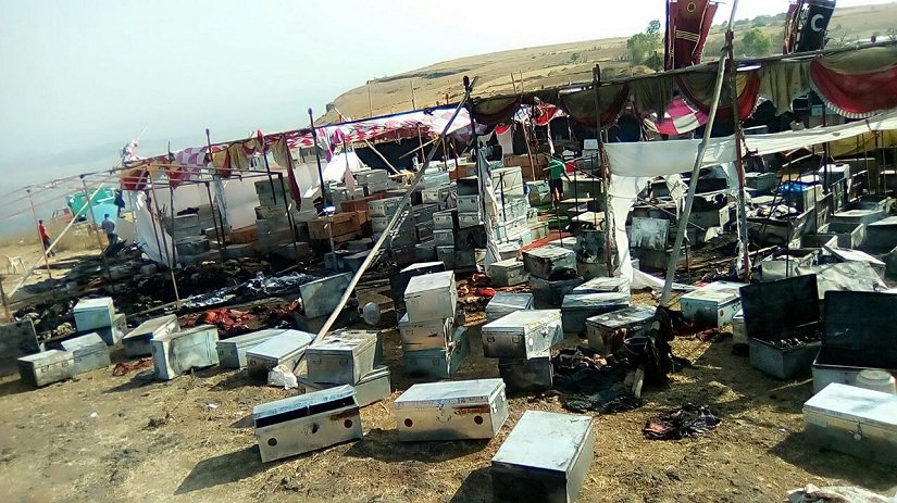 The incident occurred at the picturesque Masaipathar area, around 15 km on the outskirts of Panhala town in Kolhapur district, said an investigating officer. "The set is spread across nearly 50,000 square feet and a group of unidentified persons set it on fire around 1 a.m," the official told IANS. Maharashtra Minister of State for Home Deepak V. Kesarkar said Bhansali had declined night security for the film set. Padmavati,Padmavati set,Deepika Padukone padmavati,sanjay leela bhansali padmavati,padmavati controversy,Padmavati' set torched in Maharashtra